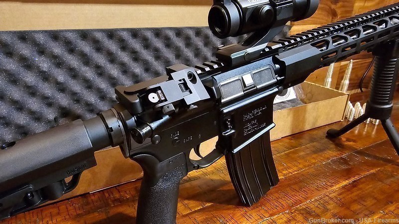 AR 15 5.56 with Red Dot -img-3