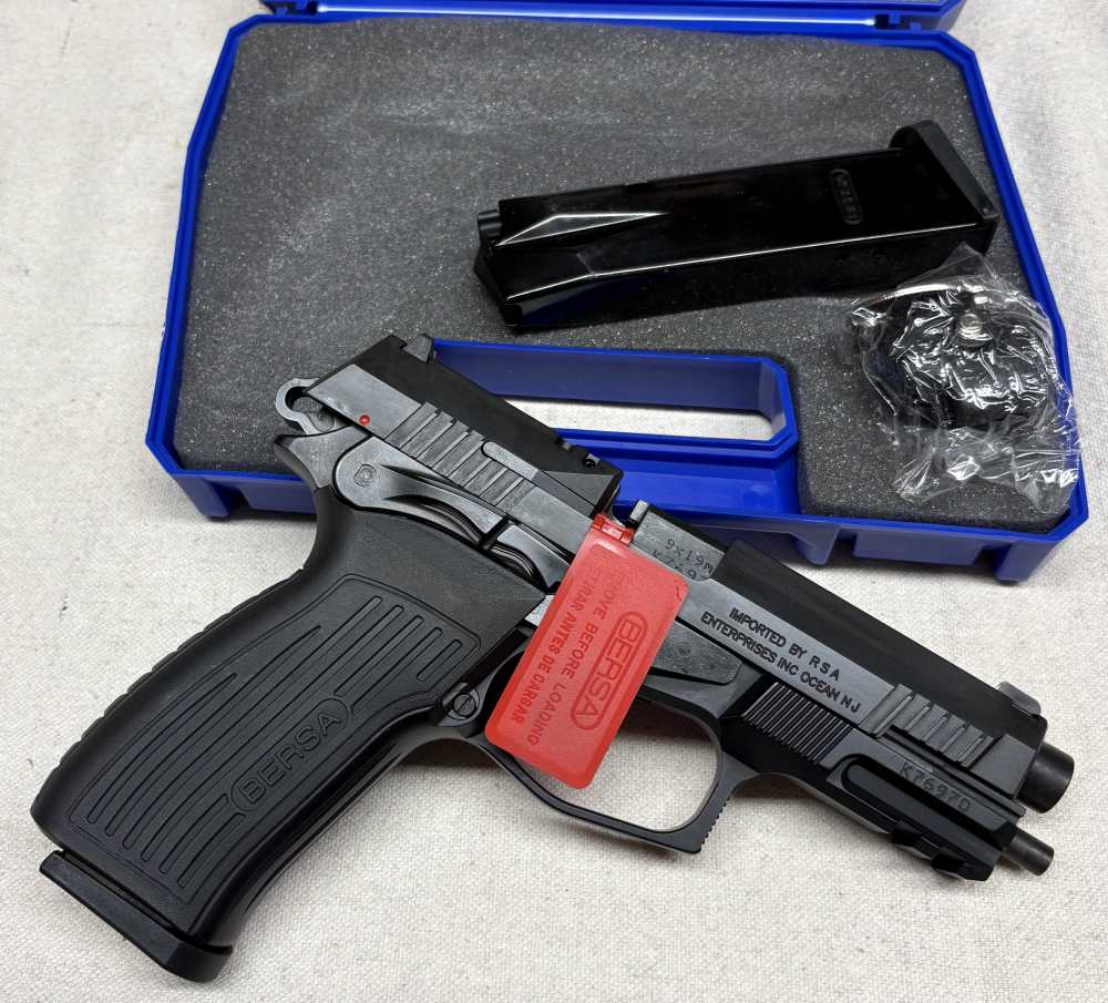 PENNY Bersa TRP 9 TRP9 Semi Auto 9mm DA/SA Handgun NEW Old Stock No Reserve-img-12