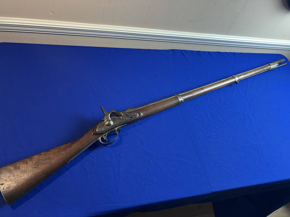 GOOD LOOKING RIFLED AND SIGHTED H&P CONVERSION .69 CALIBER MUSKET-img-14