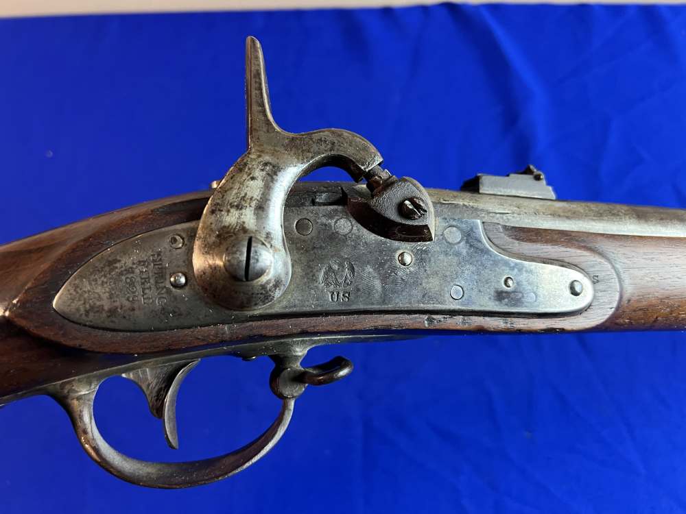 GOOD LOOKING RIFLED AND SIGHTED H&P CONVERSION .69 CALIBER MUSKET-img-0