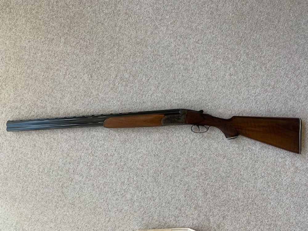 Antonio Zolli 12 ga Mag Over Under Factory Hard Case Lk New Superposed -img-3