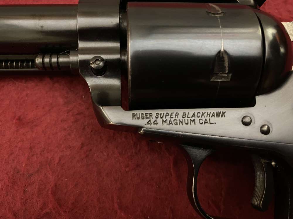 Excellent Ruger Super Blackhawk .44 mag three screw 1968 custom 10" barrel -img-40
