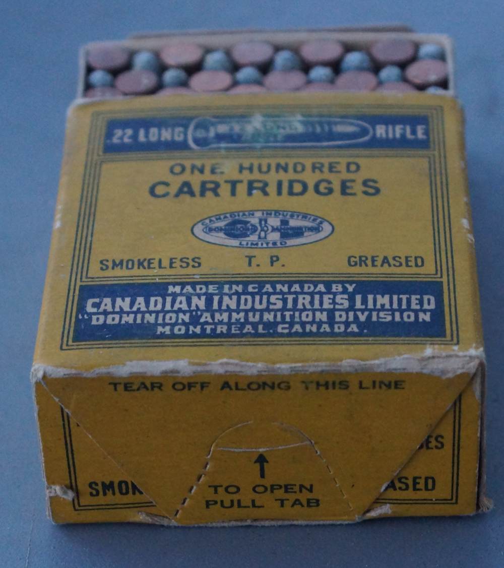 WW2 Canadian Military CIL Dominion 100 Round Pack 22 LR Ammo -img-2