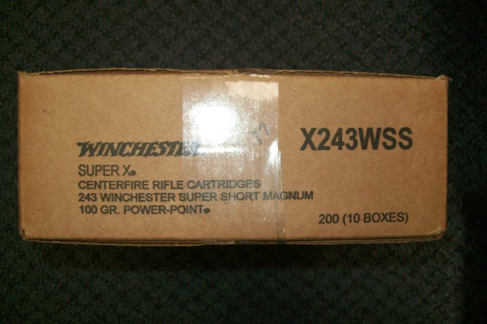 200 Rounds Winchester 243 WSSM! Free Shipping! No Credit Card Fees!-img-0