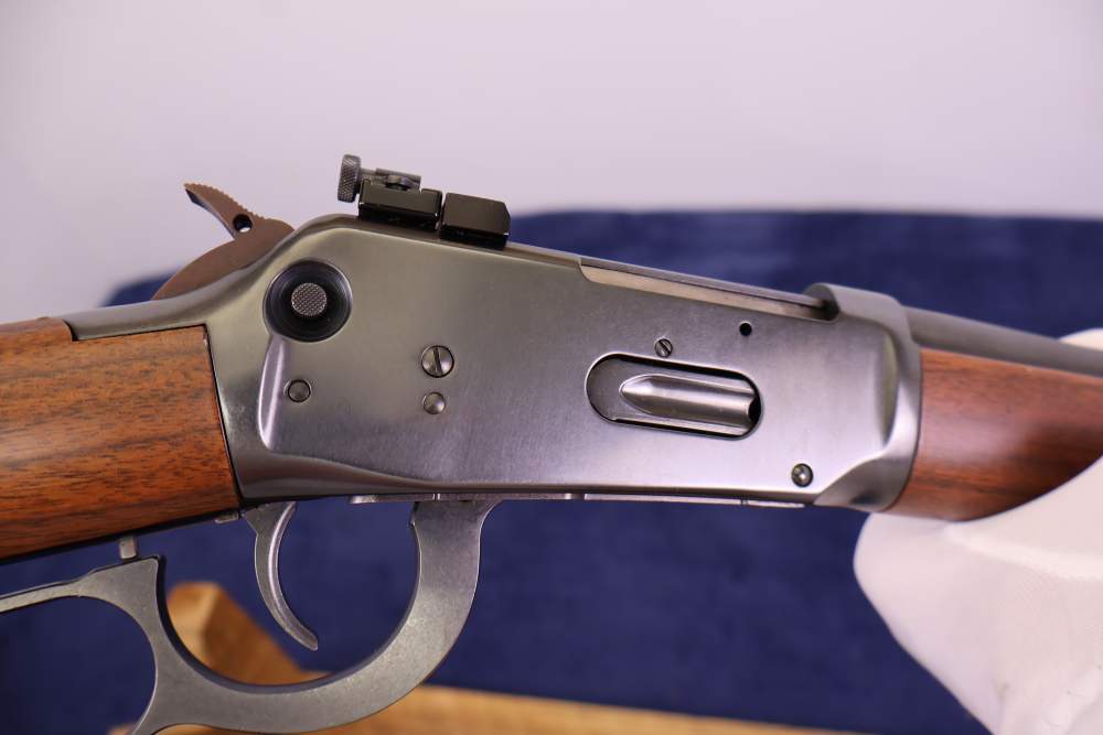 COLLECTOR GRADE WINCHESTER 94AE SADDLE RING TRAPPER 45 COLT 16" BBL-img-13