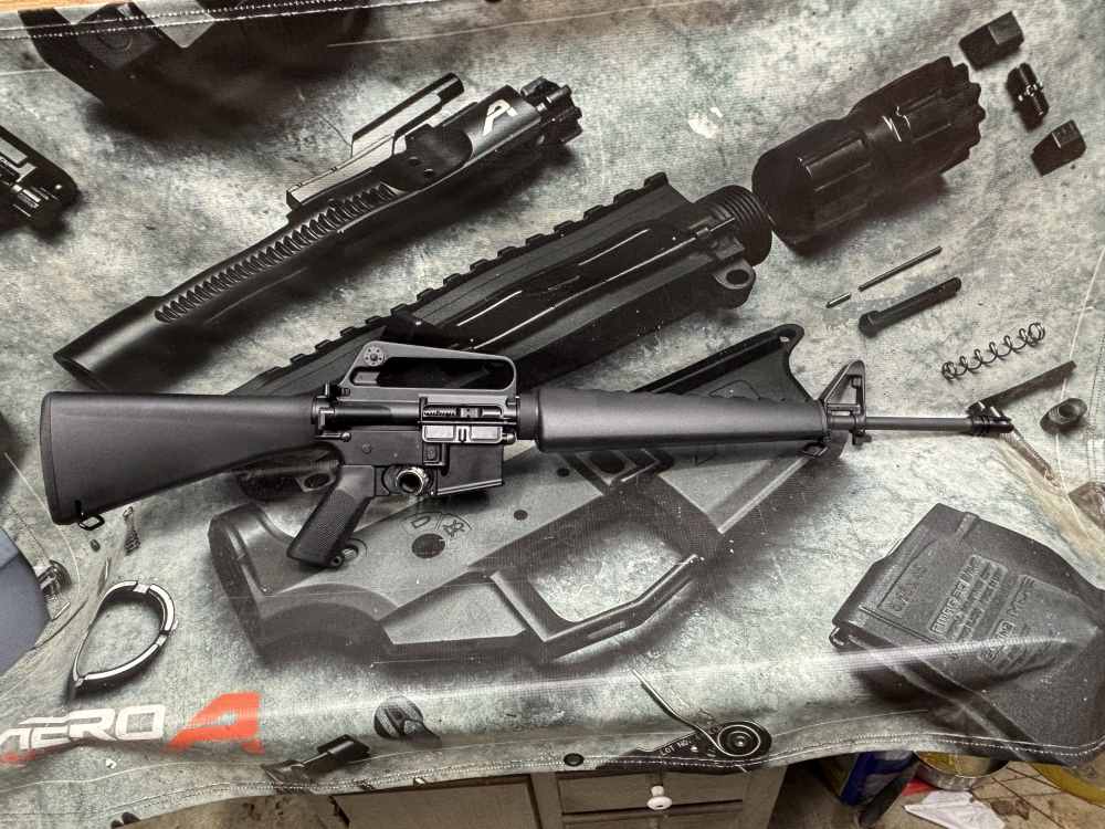 H&R Colt retro M16A1 clone 5.56 20" 5.5# trigger Atrius FRT fast semi-auto-img-1