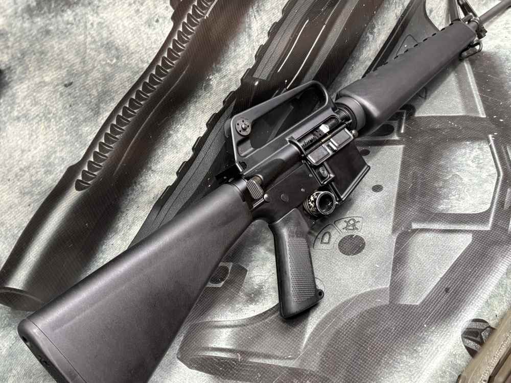 H&R Colt retro M16A1 clone 5.56 20" 5.5# trigger Atrius FRT fast semi-auto-img-14