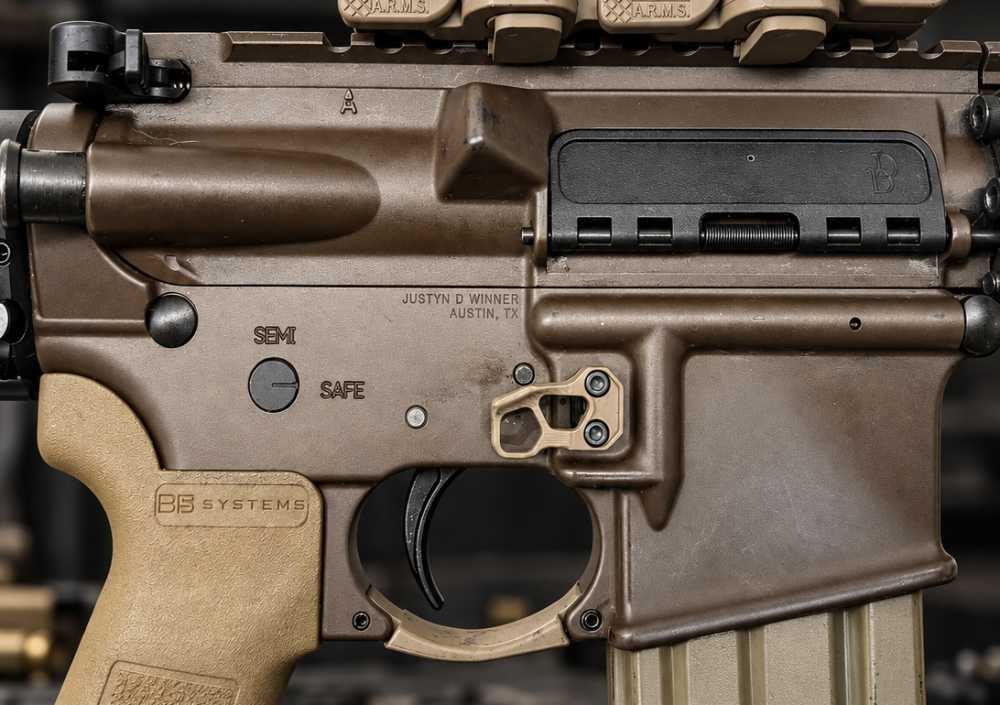 Daniel Defense DDM4 MK18 5.56 SBR AR 15 Rifle Law Folder Hux Flash Hider-img-5