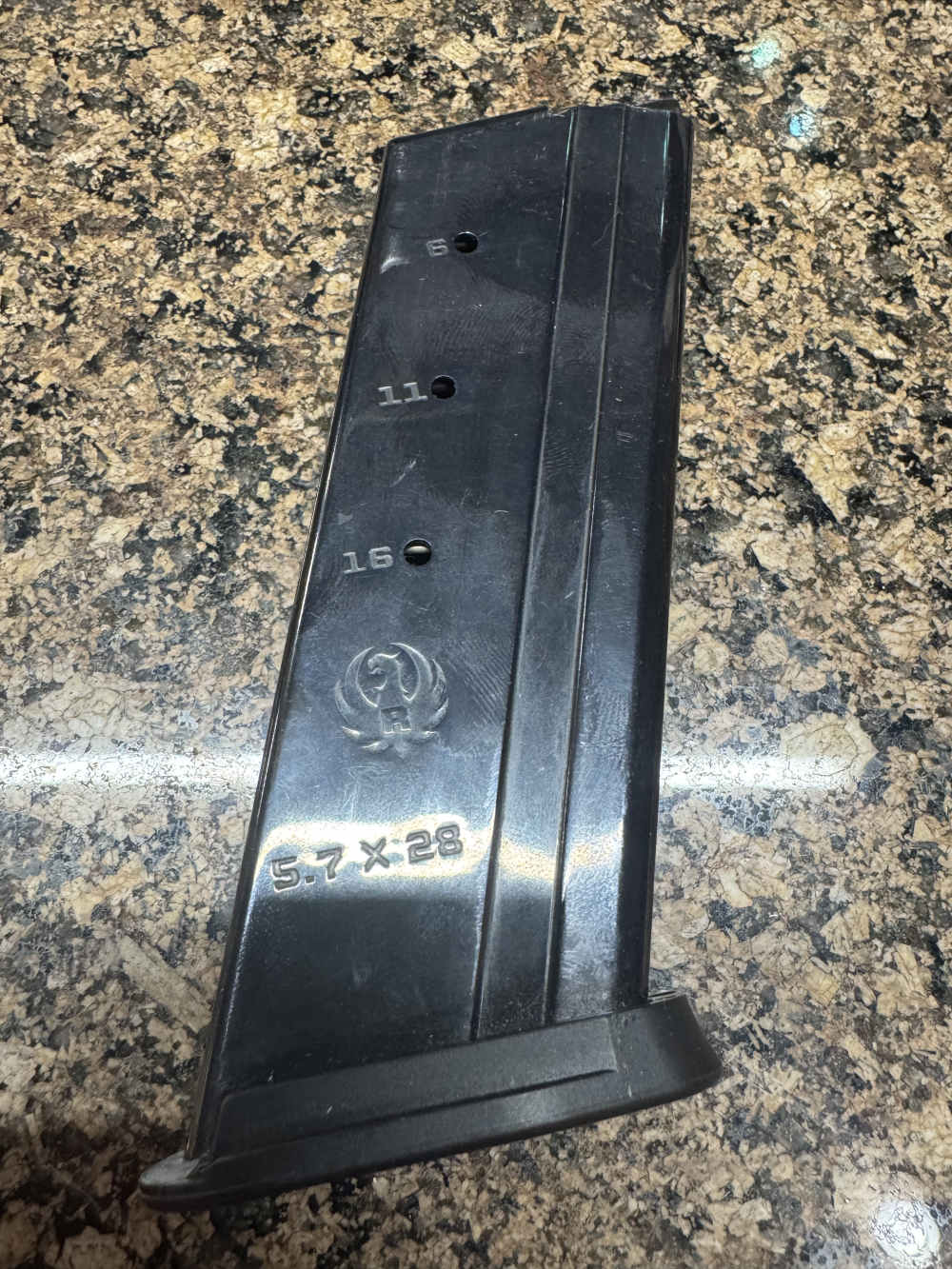 Ruger-57 5.7x28mm 20-Rd Factory Steel Magazine - Sturm Ruger 90700-img-0
