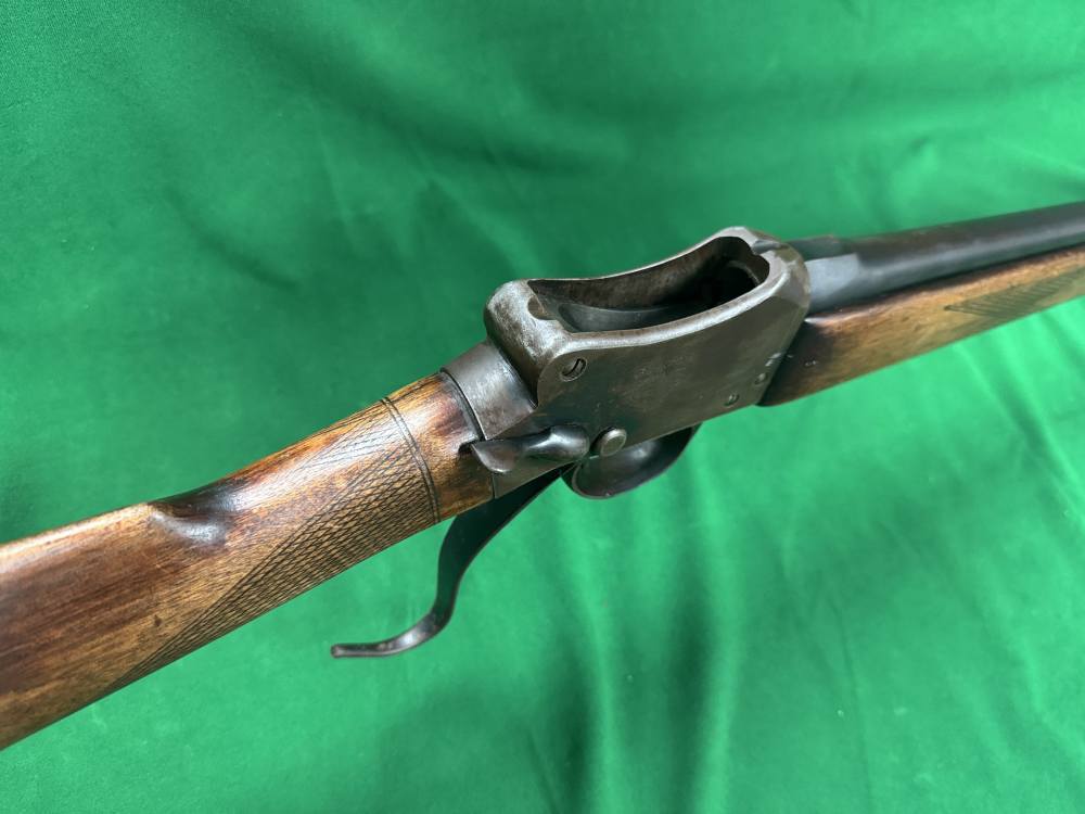 1951 W.W. Greener GP "Gaffer Gun" Martini Henry Action 12ga Shotgun C&R OK-img-0