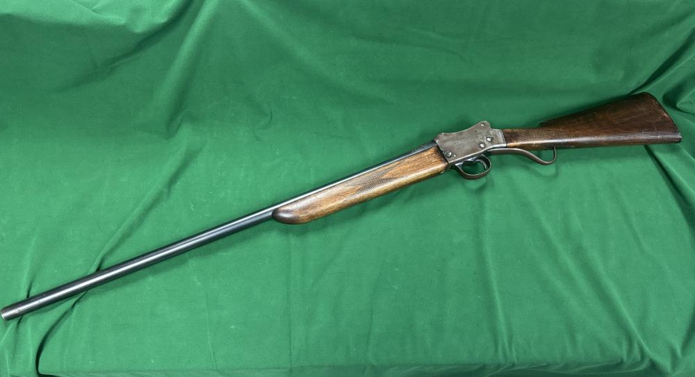 1951 W.W. Greener GP "Gaffer Gun" Martini Henry Action 12ga Shotgun C&R OK-img-2