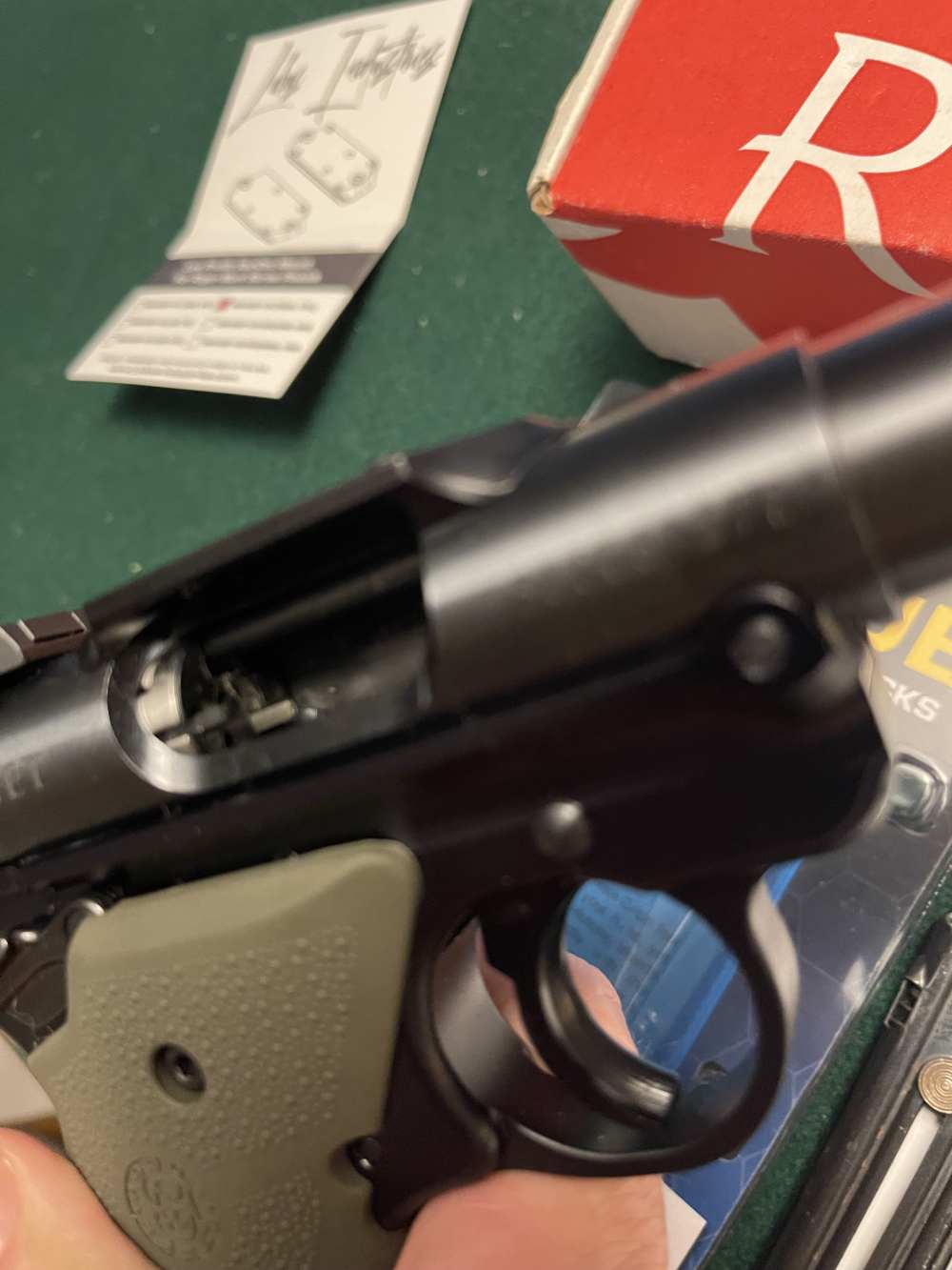 Ruger Mark IV Target Pistol with accessories-img-11