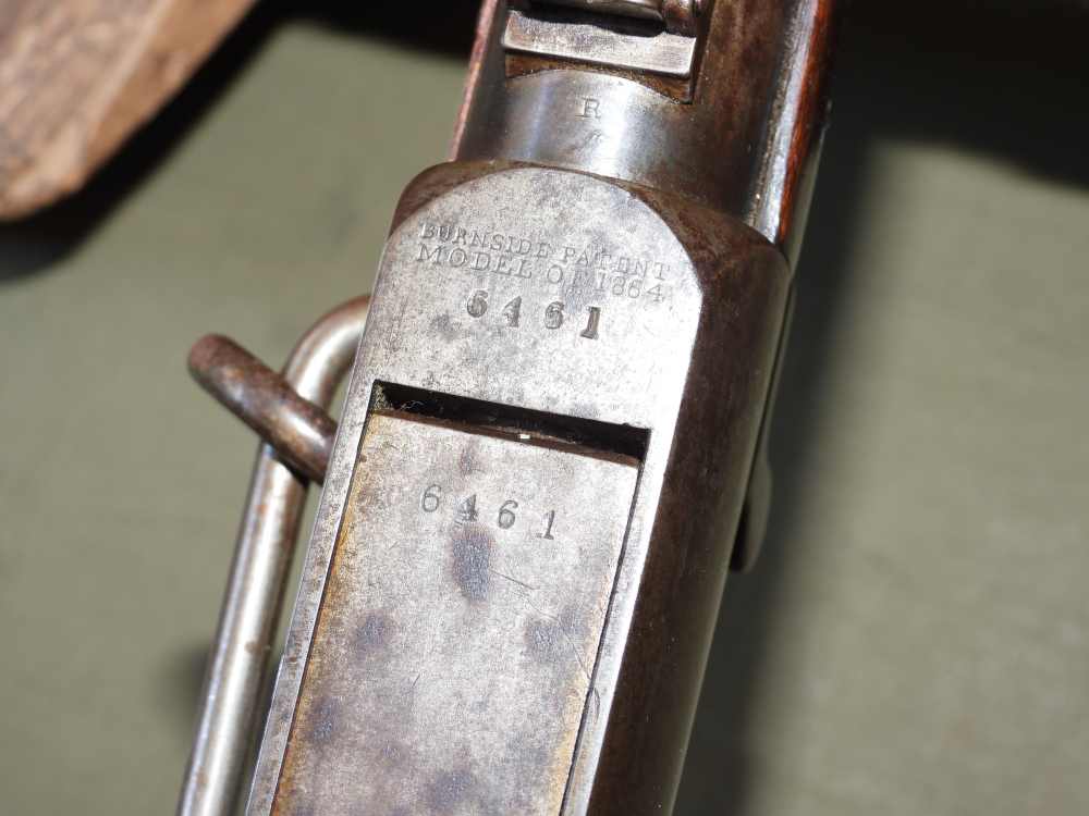 US Civil War Burnside .54 21" Model of 1864 Cavalry Carbine Antique Rifle-img-9
