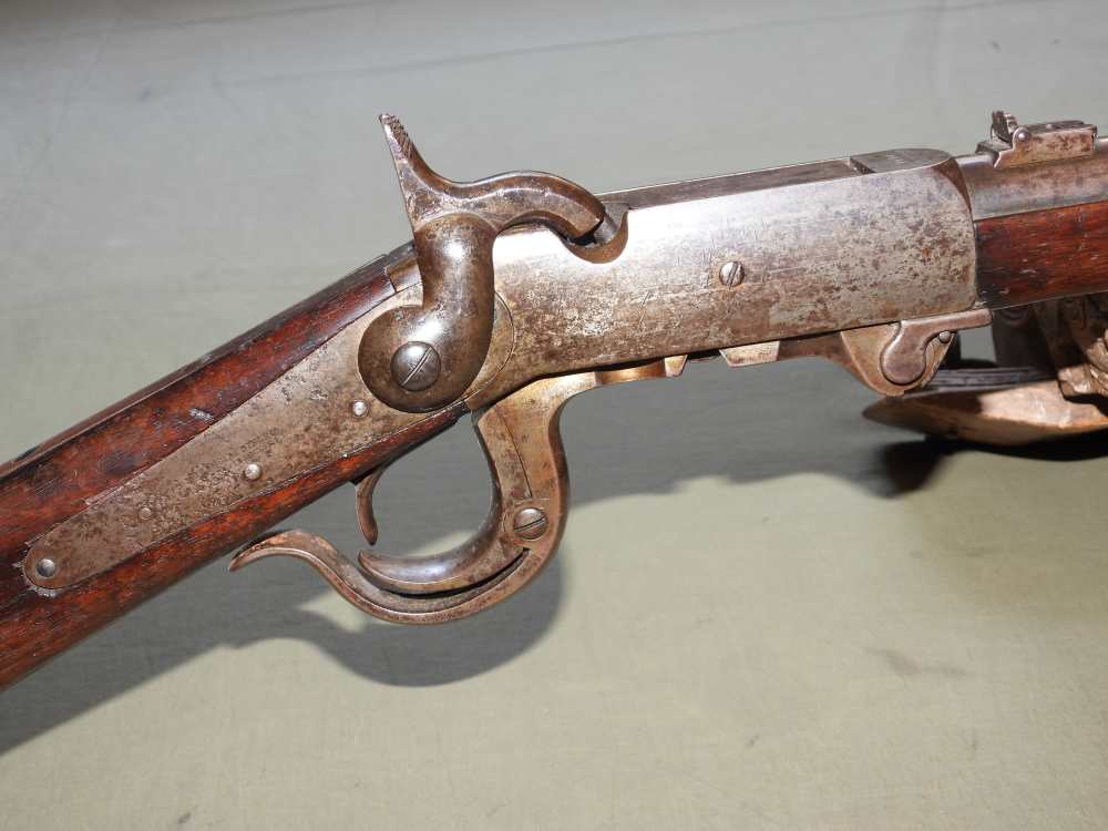 US Civil War Burnside .54 21" Model of 1864 Cavalry Carbine Antique Rifle-img-0