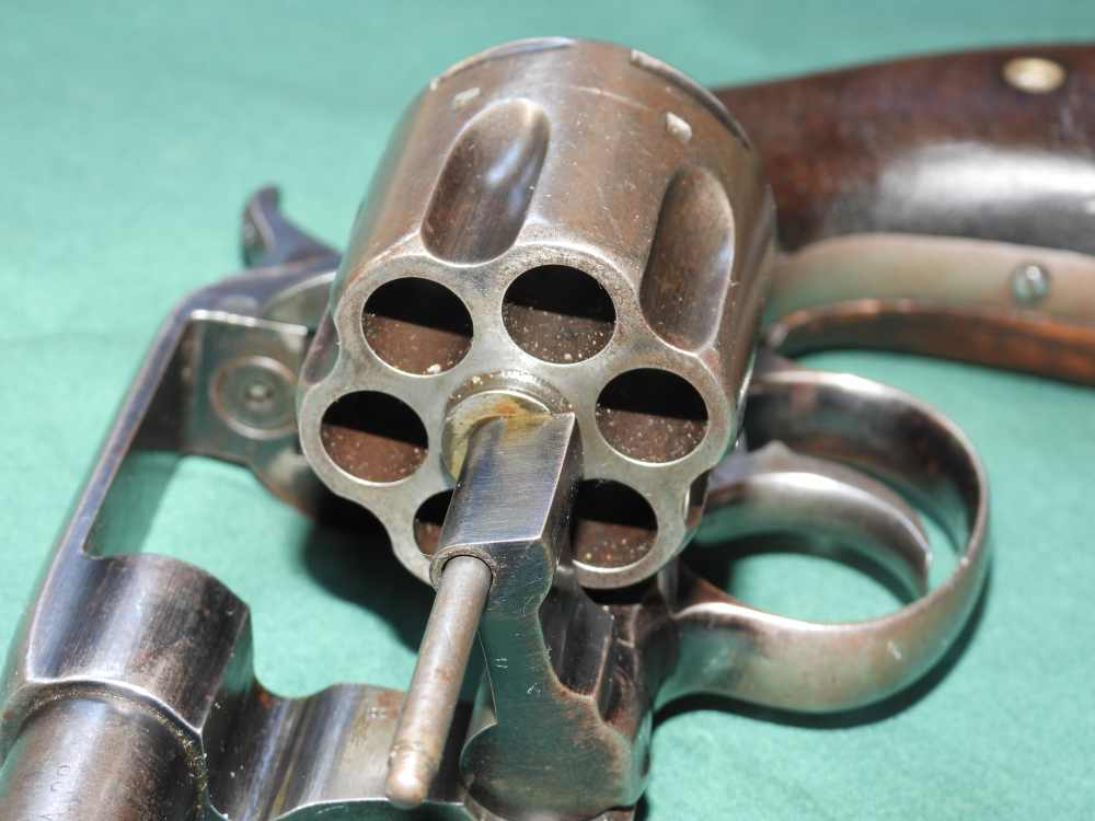 RARE Colt "Modelo Argentino 1895" .38 LC 5" DA Argentine Revolver Antique-img-25