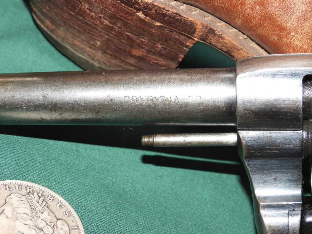 RARE Colt "Modelo Argentino 1895" .38 LC 5" DA Argentine Revolver Antique-img-12