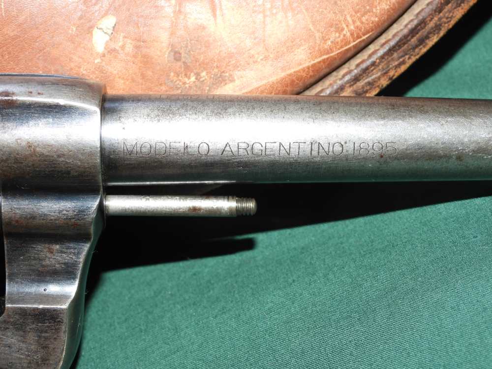 RARE Colt "Modelo Argentino 1895" .38 LC 5" DA Argentine Revolver Antique-img-4