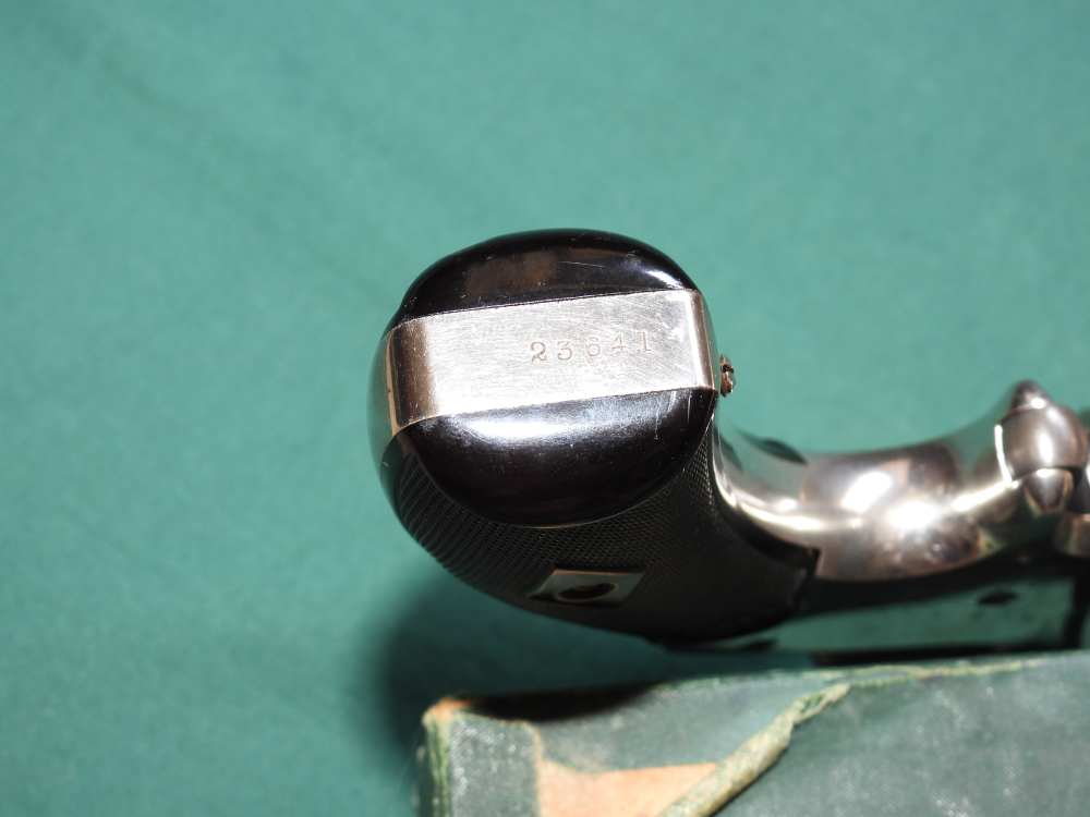 Smith & Wesson .38 Single Action 2nd Model Top Break Revolver & Box Antique-img-16