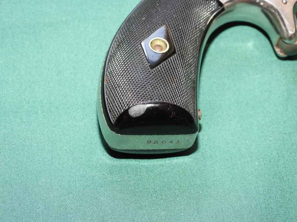 Smith & Wesson .38 Single Action 2nd Model Top Break Revolver & Box Antique-img-2