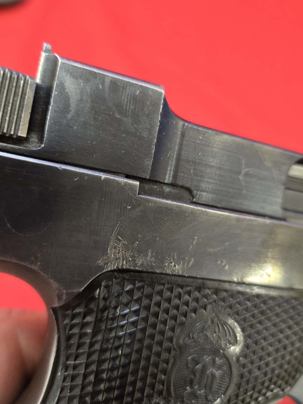 SWEDISH HUSQVARNA M40 LUGER PISTOL AND HOLSTER WW2 NO IMPORT MARK!-img-15