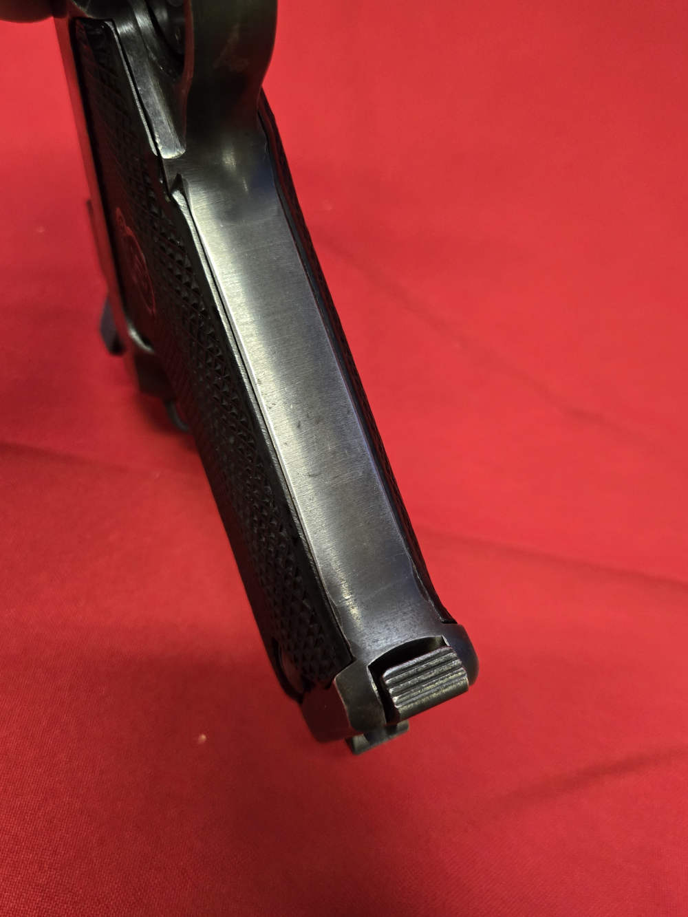 SWEDISH HUSQVARNA M40 LUGER PISTOL AND HOLSTER WW2 NO IMPORT MARK!-img-6