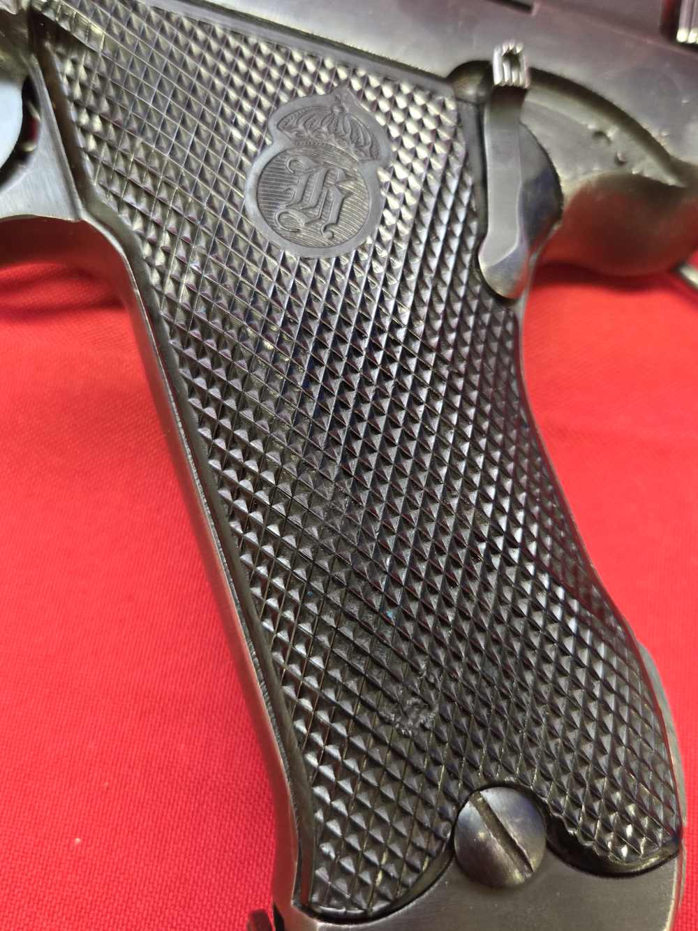SWEDISH HUSQVARNA M40 LUGER PISTOL AND HOLSTER WW2 NO IMPORT MARK!-img-13