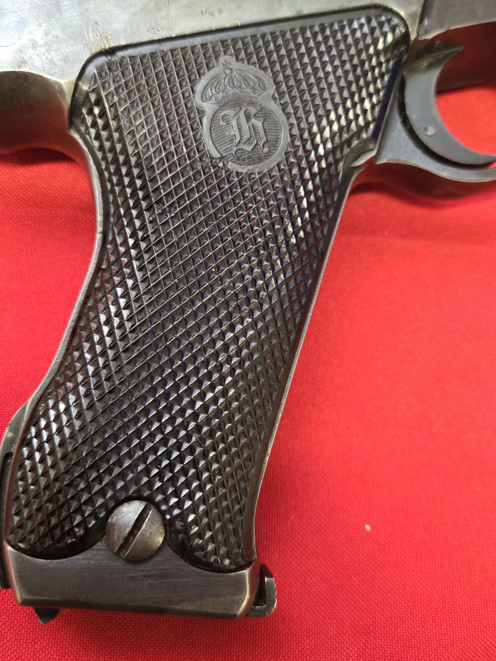 SWEDISH HUSQVARNA M40 LUGER PISTOL AND HOLSTER WW2 NO IMPORT MARK!-img-12
