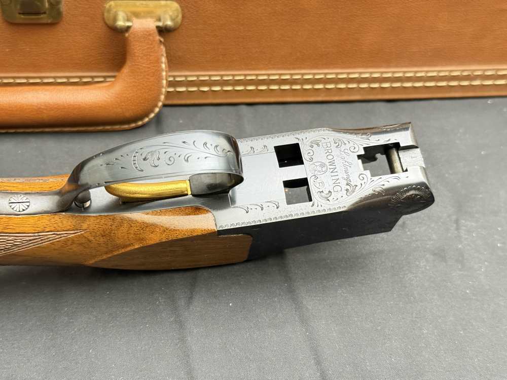 Excellent 1965 Belgium Browning Superposed Lightning Trap 12ga 30"-img-8