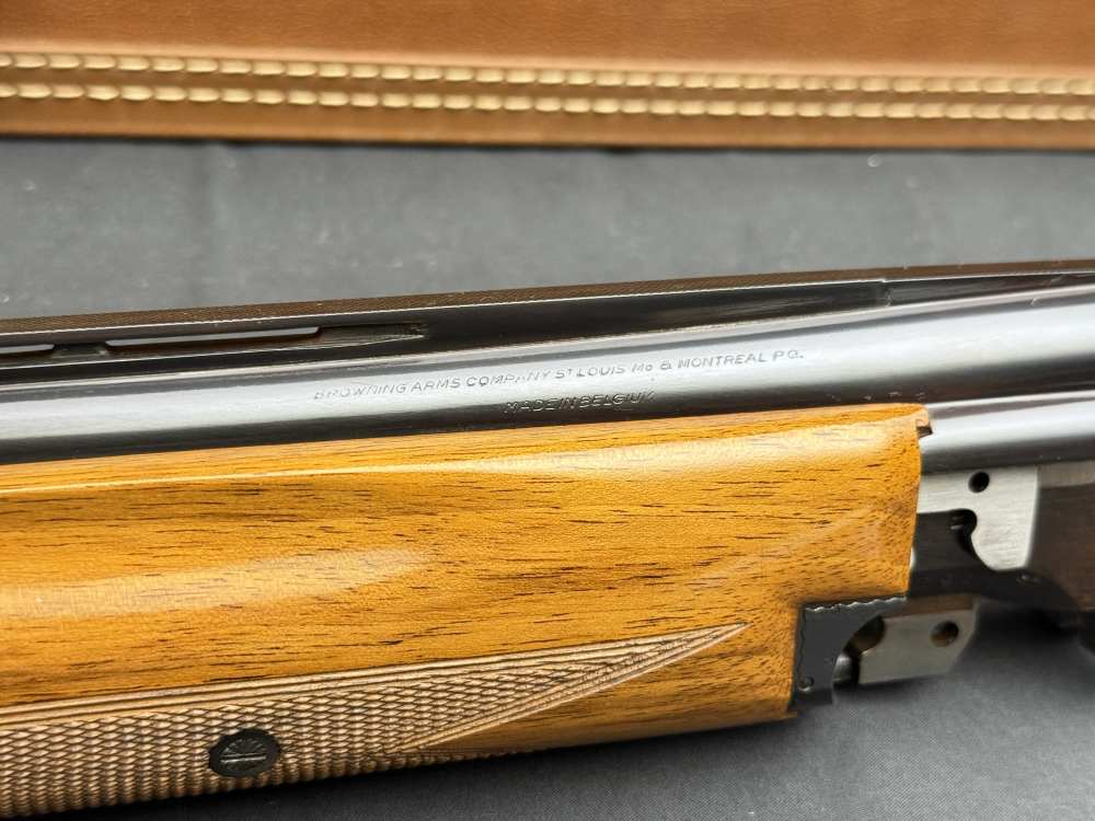Excellent 1965 Belgium Browning Superposed Lightning Trap 12ga 30"-img-21
