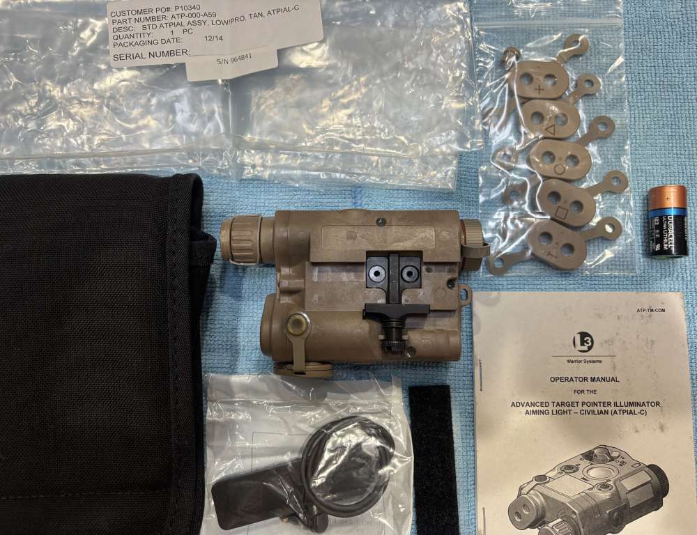L3 HARRIS ATPIAL C CLASS 1 3R IR LASER FDE Tan -img-6