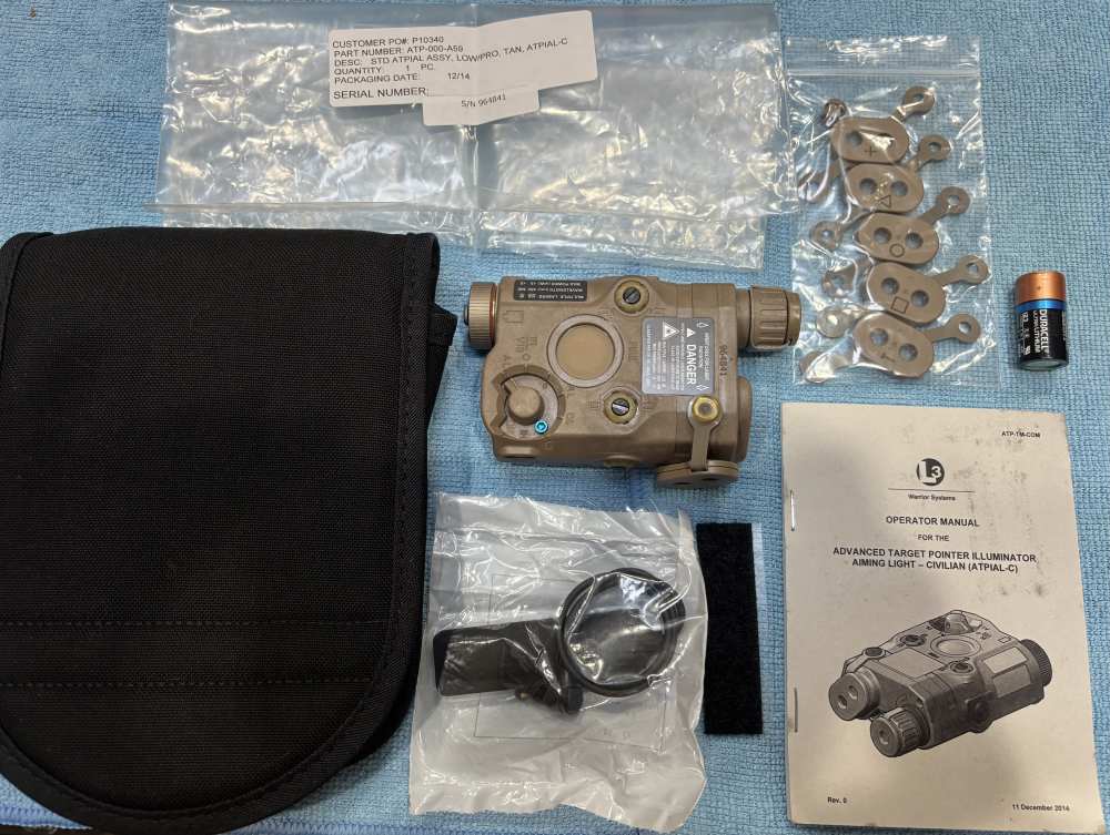 L3 HARRIS ATPIAL C CLASS 1 3R IR LASER FDE Tan -img-1