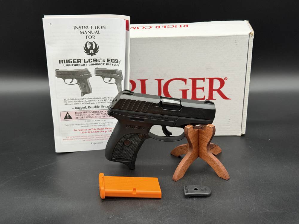 Brand New Ruger EC9s 9mm EC9 S Black NIB 7rd Mag 03283 LAYAWAY-img-0