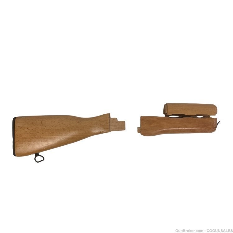 Romanian AKM Furniture Blonde wood stock set NEW Cugir Made -img-0