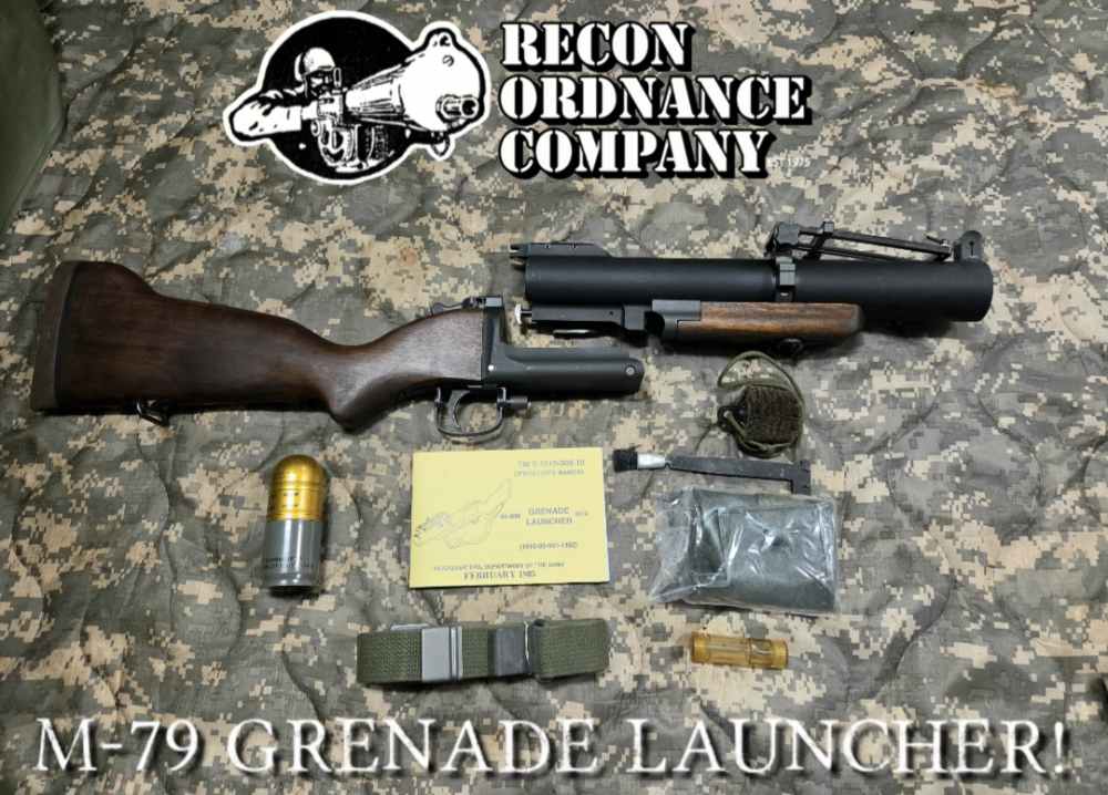 USGI M-79 Grenade Launcher! Vietnam Era M79-img-0