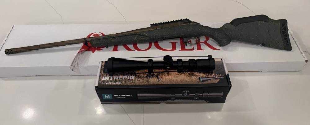 Ruger American Gen II predator 308win with vortex * PENNY AUCTION*-img-0