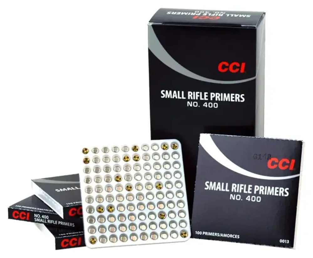 CCI Small Rifle Primers #400, 5000 piece case-img-0