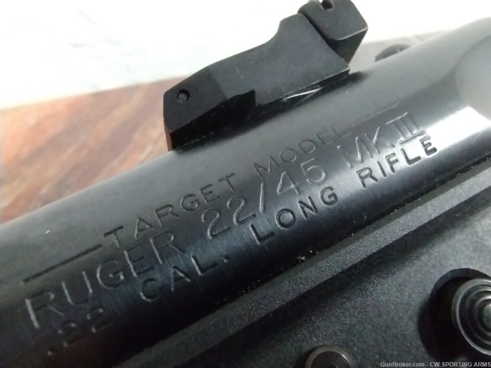 Ruger heavy barrel MKIII 22/45 semi auto 22LR-img-4