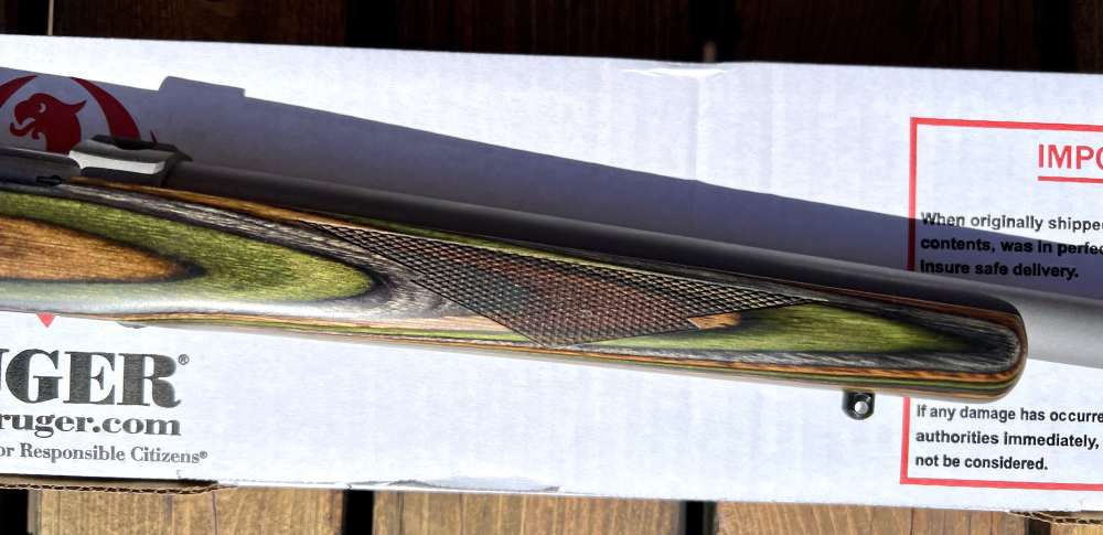 Ruger 77/22  22 HORNET 18.5" Barrel Green Mountain Stock NIB 2026-img-7