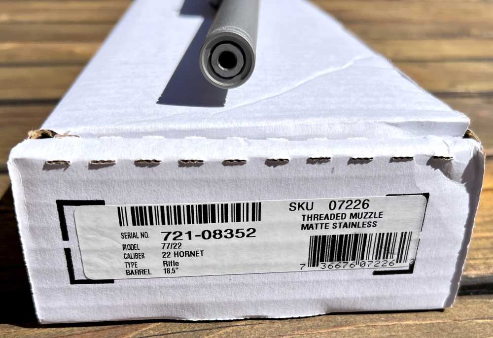 Ruger 77/22  22 HORNET 18.5" Barrel Green Mountain Stock NIB 2026-img-30