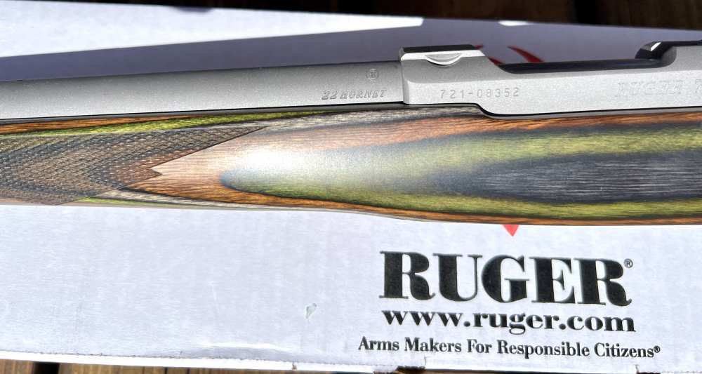 Ruger 77/22  22 HORNET 18.5" Barrel Green Mountain Stock NIB 2026-img-19