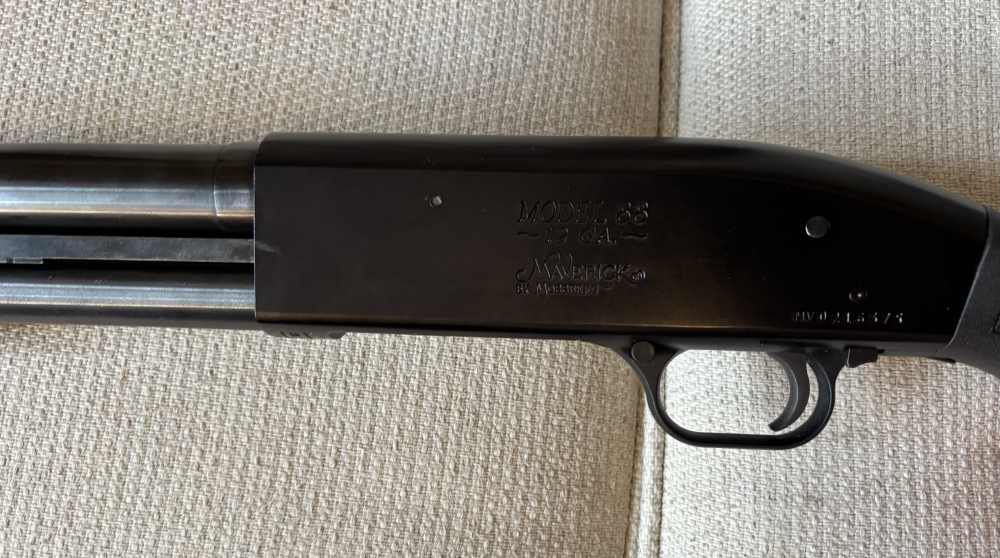 Mossberg Maverick 88 12 GAUGE Pump action shotgun, excellent, fast shipping-img-1