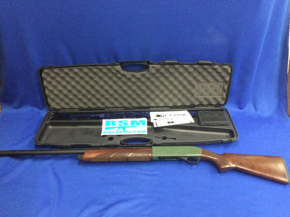 USED CZ 712 G2 Semi Auto Shotgun 12g 28” Vent Rib GREEN Receiver 20A5660 C-img-0