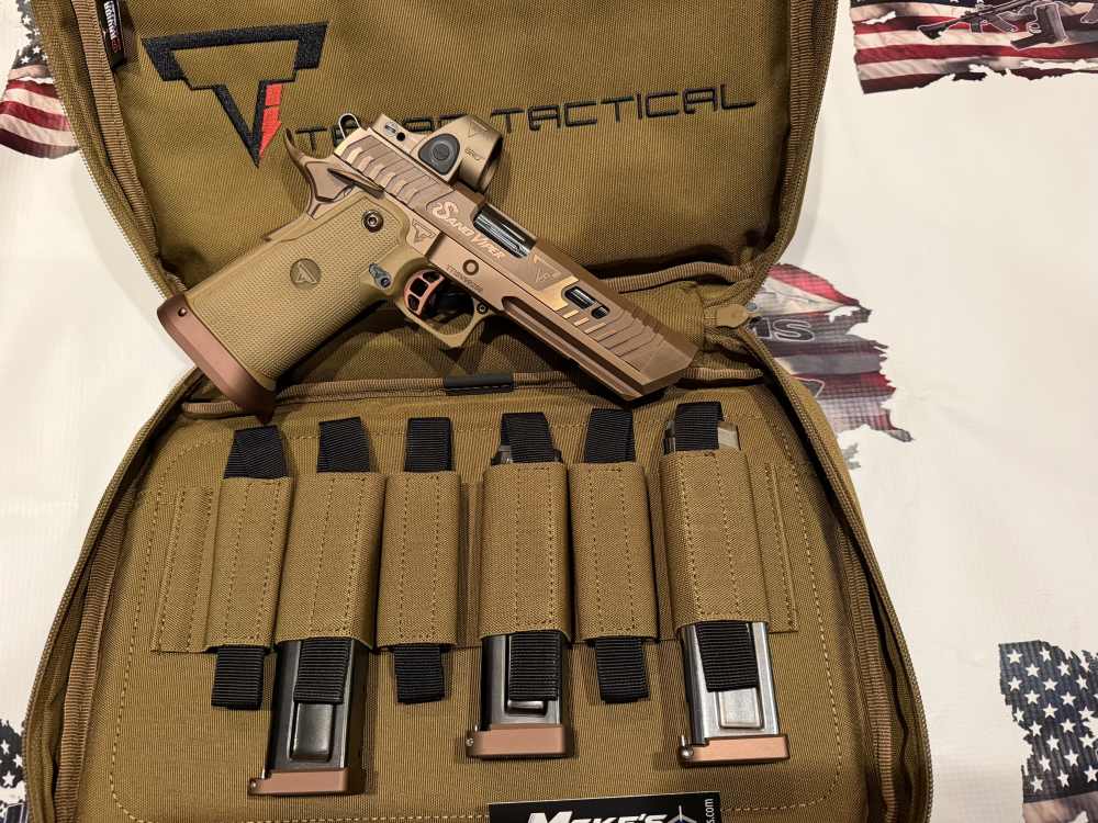TTI Sand Viper Solid Limited Edition FDE9mm Taran Tactical -img-0
