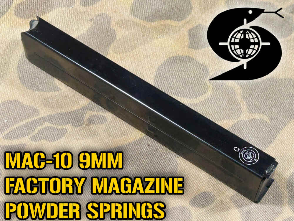 MAC-10 9mm Factory Powder Springs Magazine Walther mfg RARE RPB COBRAY M10 -img-0