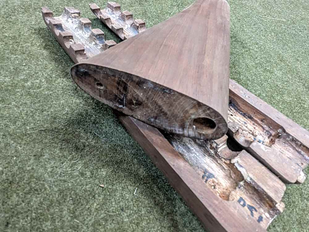 M16A1 AR15 A1 Walnut stock and Handguards (read)-img-2