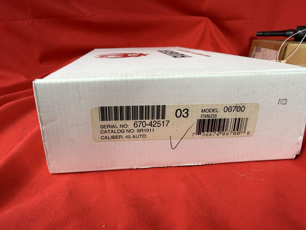 Ruger SR1911 .45 ACP Stainless 5" NIB 1st Edition-img-2