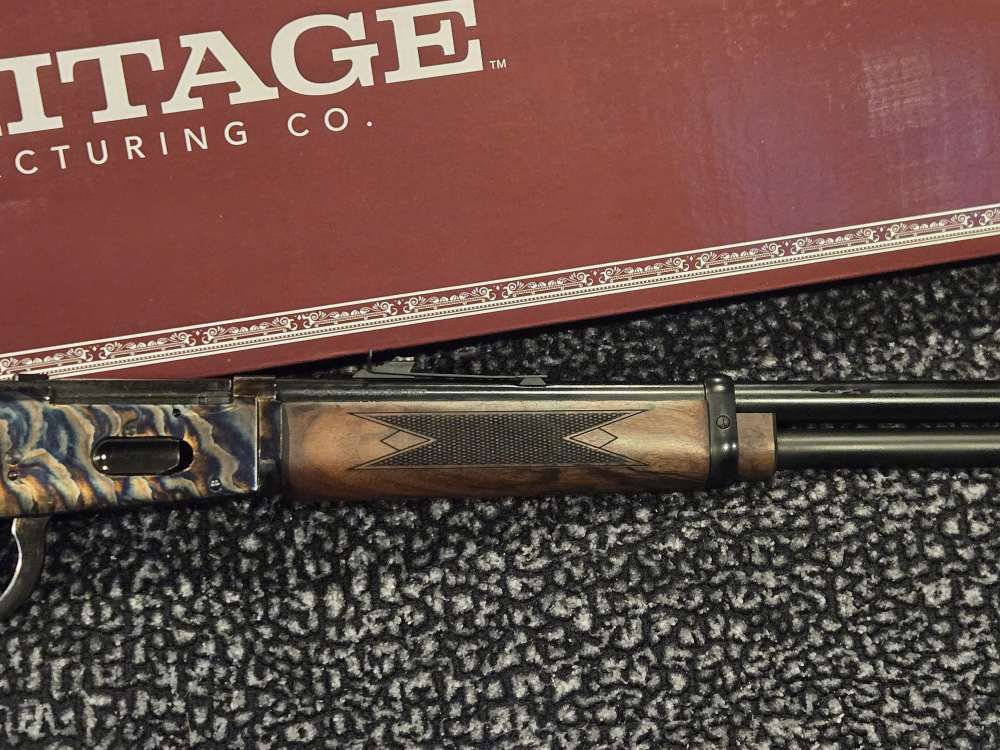 Heritage Range Side Lever 410 GAUGE 20" Hardended Walnut RIFLE 727962709429-img-3