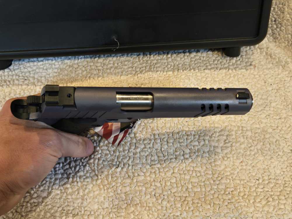 Auto Ordnance 1911 Pistol 45 ACP 5" NORTHERN LIGHTS NIGHT SIGHTS NEW IN BOX-img-6