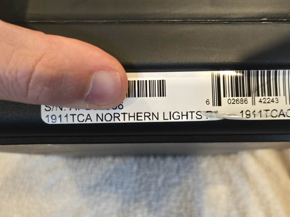 Auto Ordnance 1911 Pistol 45 ACP 5" NORTHERN LIGHTS NIGHT SIGHTS NEW IN BOX-img-7