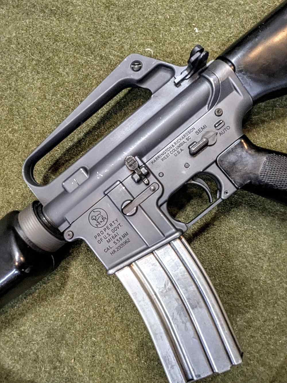 H&R M16A1 Retro Midlength Carbine with FRT-img-4